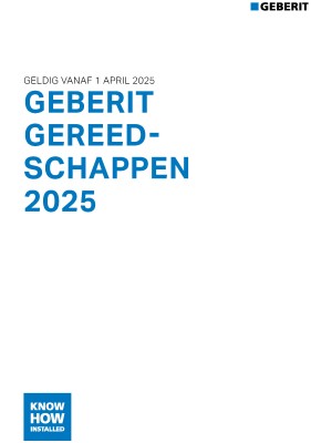 Geberit Prijslijst Gereedschappen Geberit Prijslijst Gereedschappen