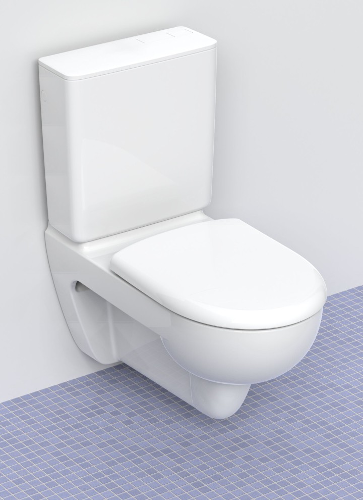 Geberit opbouwspoelreservoir vóór de muur – voor een kosteneffectieve wc-renovatie Geberit opbouwspoelreservoir vóór de muur – voor een kosteneffectieve wc-renovatie
