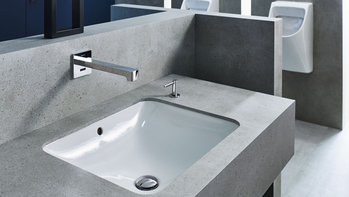 Geberit VariForm, lavabo sous plan, rectangulaire