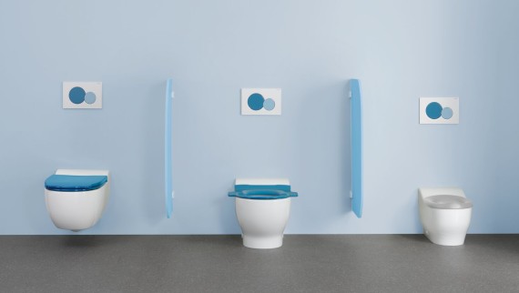 Cuvettes de WC Geberit Bambini Rimfree®e Cuvettes de WC Geberit Bambini Rimfree®e