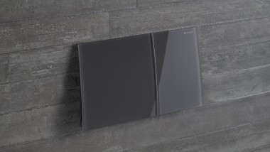 Geberit Sigma70 en verre lave