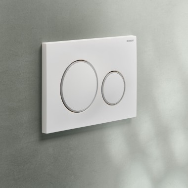 Bedieningsplaat Geberit Sigma 20 rond Bedieningsplaat Geberit Sigma 20 rond