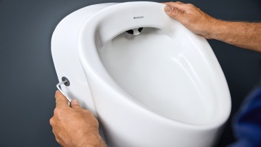 Selnova urinoir - eenvoudige installatie technologie