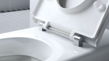 Geberit Renova Comfort wc scharnieras van roestvrij staal