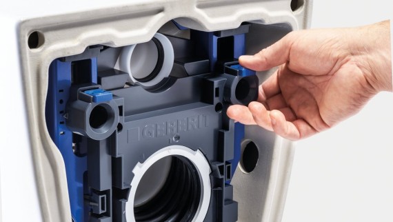 Geberit ONE wc in hoogte verstelbaar Geberit ONE wc in hoogte verstelbaar