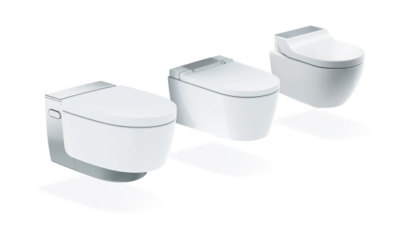 Différents modèles de WC lavants Geberit AquaClean Différents modèles de WC lavants Geberit AquaClean