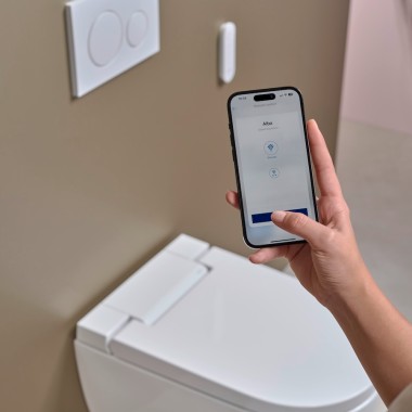 Geberit AquaClean met de Geberit Home-app