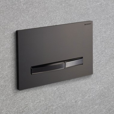 Geberit Sigma50 zwart chroom Geberit Sigma50 zwart chroom