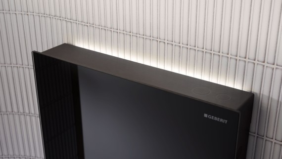 Geberit Monolith met LED oriëntatielicht Geberit Monolith met LED oriëntatielicht