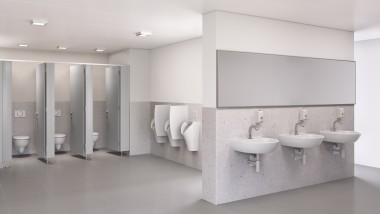 Sanitaire ruimte voor Entry-optie
