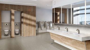 Sanitaire ruimte voor Standard-optie