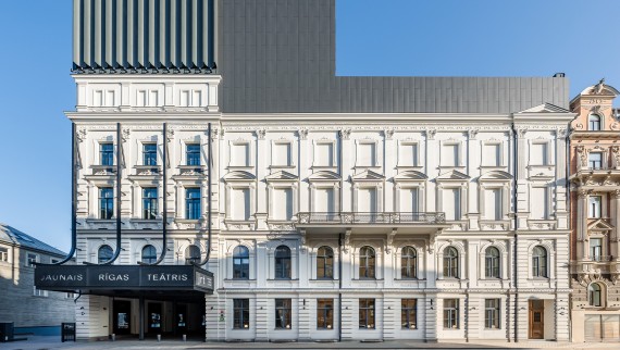 Le New Riga Theatre : de bâtiment vétuste à joyau architectural (© Jānis Salmanis) Le New Riga Theatre : de bâtiment vétuste à joyau architectural (© Jānis Salmanis)