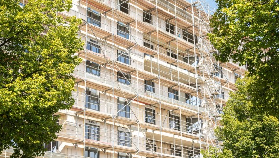 In bouwfase H van het woonproject Europakarree Erfurt worden 76 nieuwe woningen gebouwd.