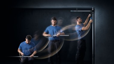 Soepele en eenvoudige installatie met Geberit FlowFit