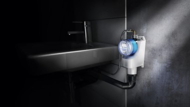 Geberit HS01 hygiënespoeling voor een weinig gebruikte wastafel (© Geberit)