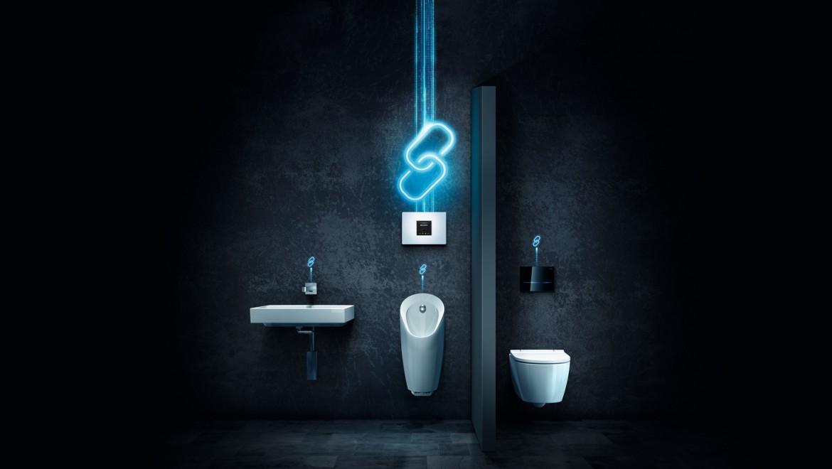Geberit Connect voor het verbinden van sanitaire toestellen in een netwerk Geberit Connect voor het verbinden van sanitaire toestellen in een netwerk