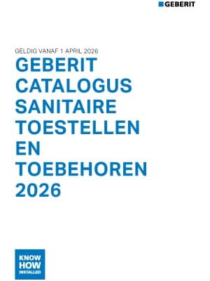 Geberit Catalogus Sanitaire Toestellen en Toebehoren Geberit Catalogus Sanitaire Toestellen en Toebehoren