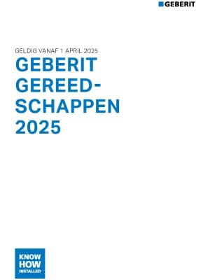 Geberit Prijslijst Gereedschappen Geberit Prijslijst Gereedschappen