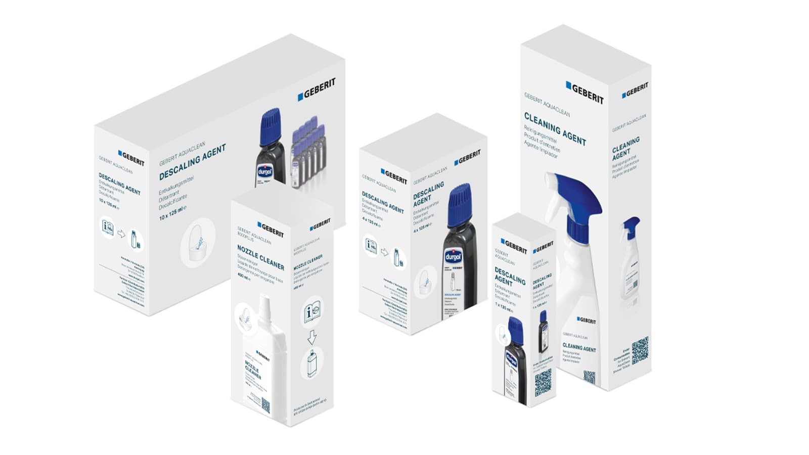 Geberit verbruiksmaterialen voor douche-wc's Geberit verbruiksmaterialen voor douche-wc's