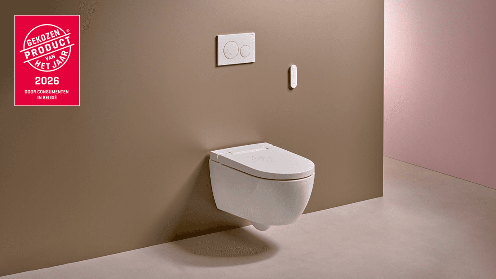 Geberit AquaClean Alba met afstandsbediening Sigma20 Geberit AquaClean Alba met afstandsbediening Sigma20