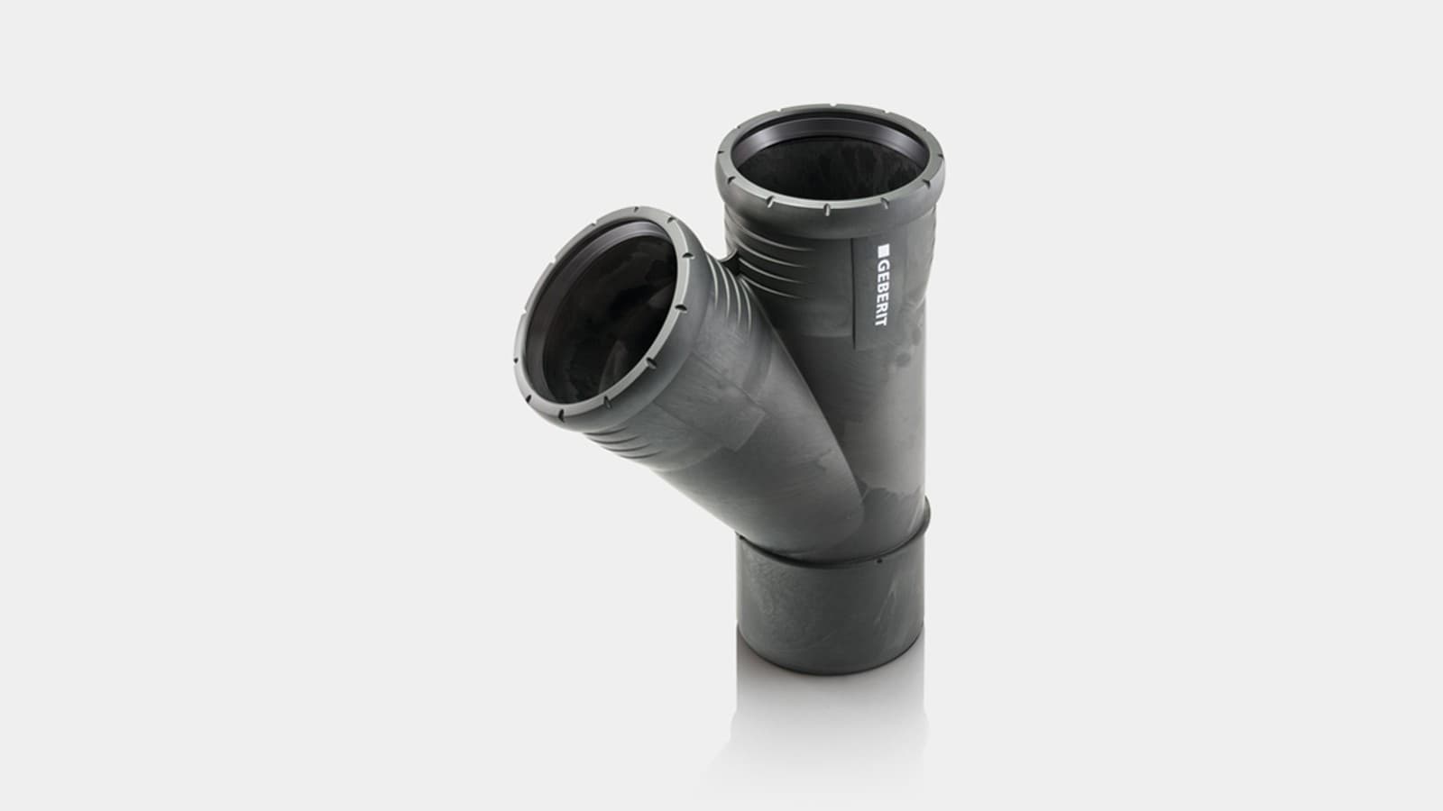 Geberit Silent-Pro geluidsreducerende bocht 45 graden Geberit Silent-Pro geluidsreducerende bocht 45 graden