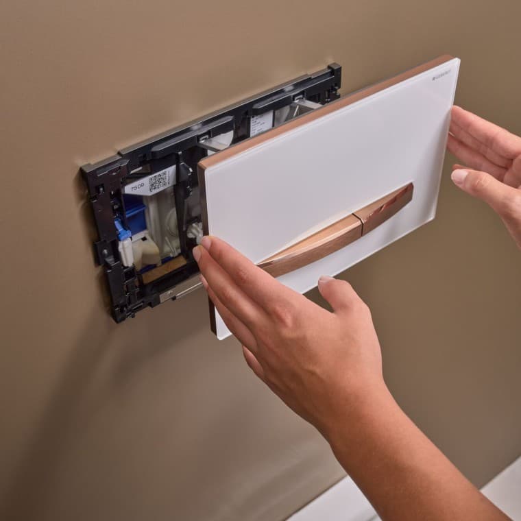 Geberit Sigma50, hoekig Geberit Sigma50, hoekig