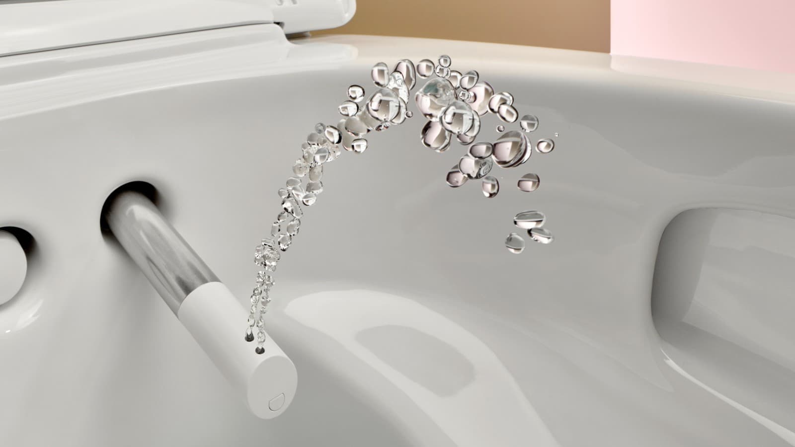 Geberit AquaClean met WhirlSpray-functie Geberit AquaClean met WhirlSpray-functie