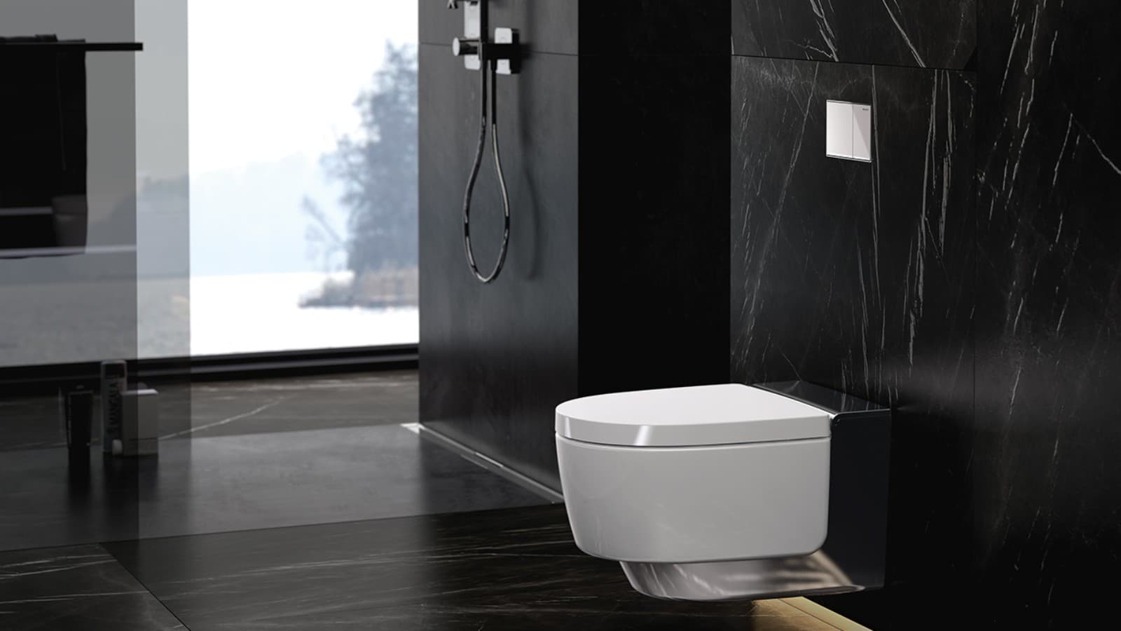 De Geberit AquaClean Mera Comfort douche-wc zorgt voor een optimale reiniging van de gevoelige zone. De Geberit AquaClean Mera Comfort douche-wc zorgt voor een optimale reiniging van de gevoelige zone.