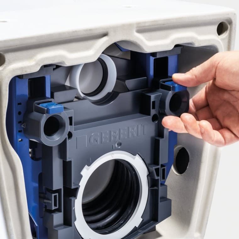 Geberit One wc met geïntegreerde verstelbaarheid in de hoogte Geberit One wc met geïntegreerde verstelbaarheid in de hoogte