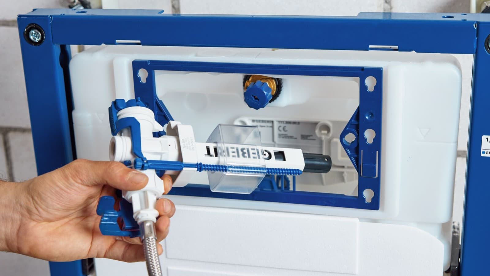 Geberit Type 383 vlotterkraan Geberit Type 383 vlotterkraan