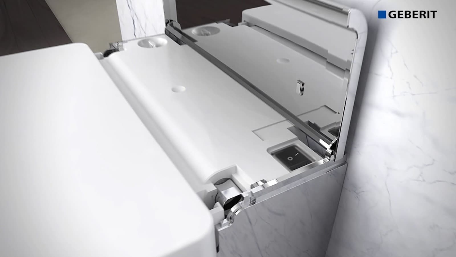 Geberit AquaClean Mera ingebruikname Geberit AquaClean Mera ingebruikname