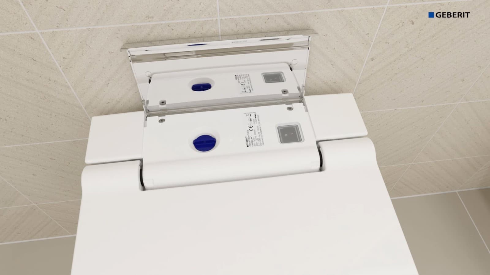 Geberit AquaClean Sela ingebruikname Geberit AquaClean Sela ingebruikname