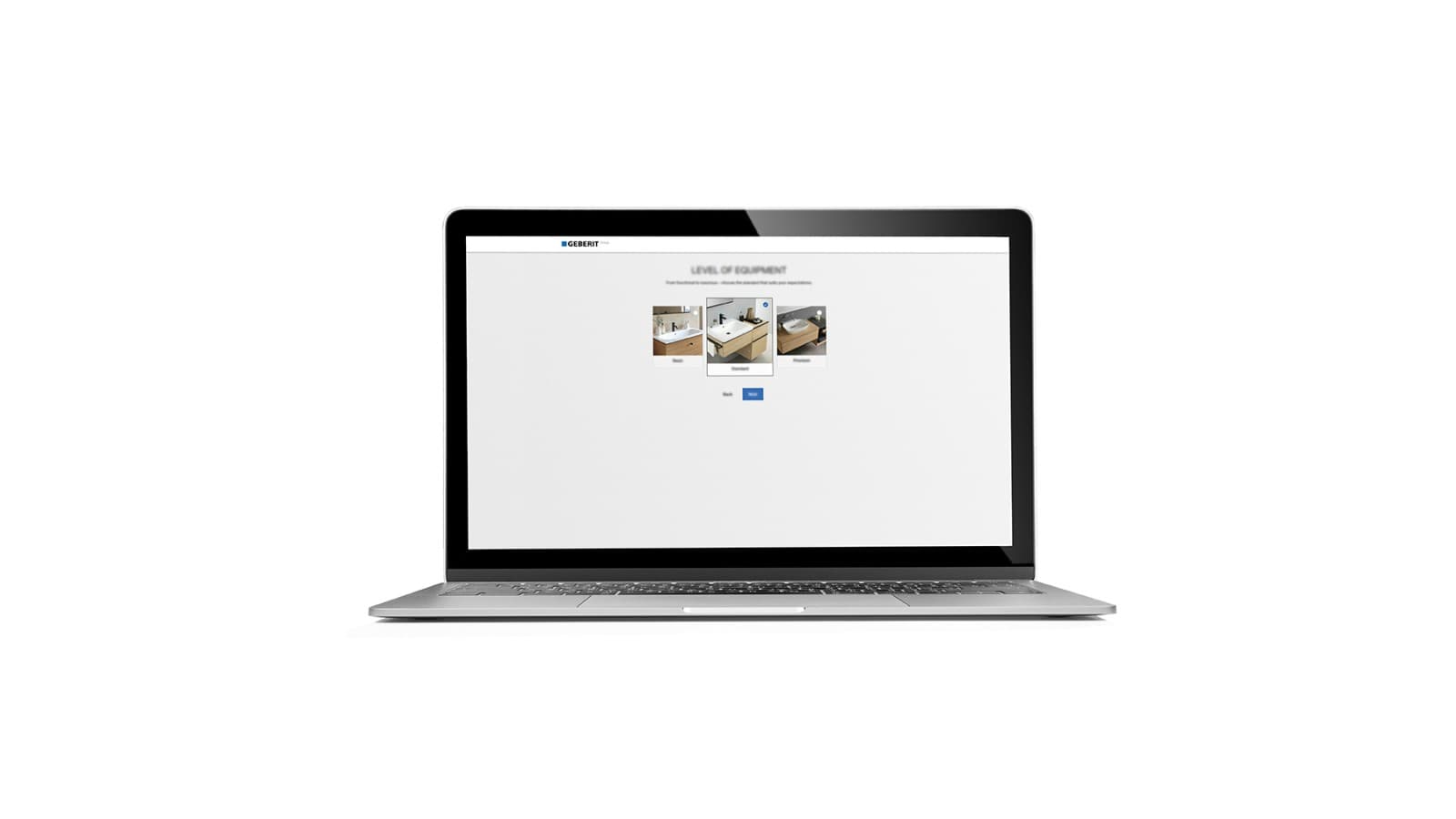 Kies je badkameruitrusting met de Geberit Inspiration Tool