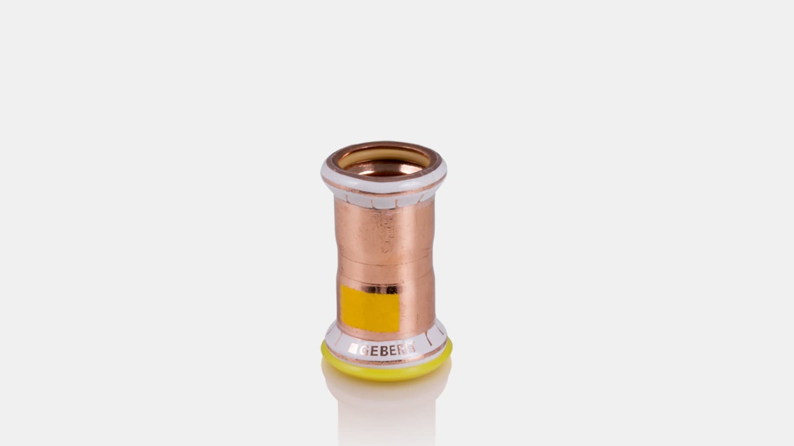 Een Geberit Mapress koperen fitting voor gastoepassingen Een Geberit Mapress koperen fitting voor gastoepassingen