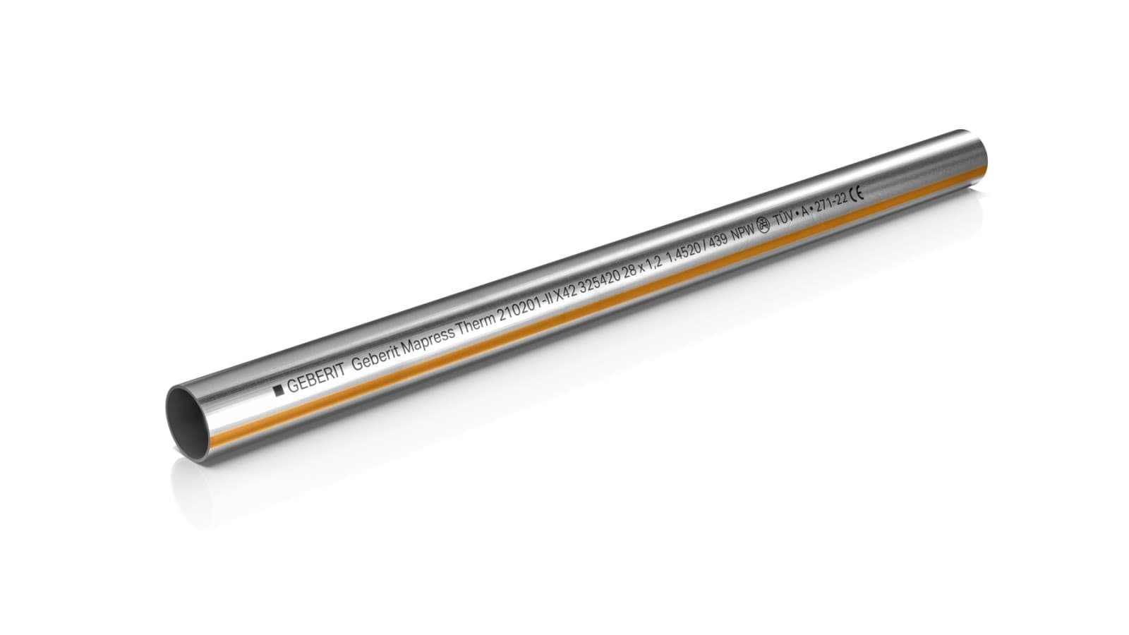 Geberit Mapress Therm-systeemleidingen Geberit Mapress Therm-systeemleidingen