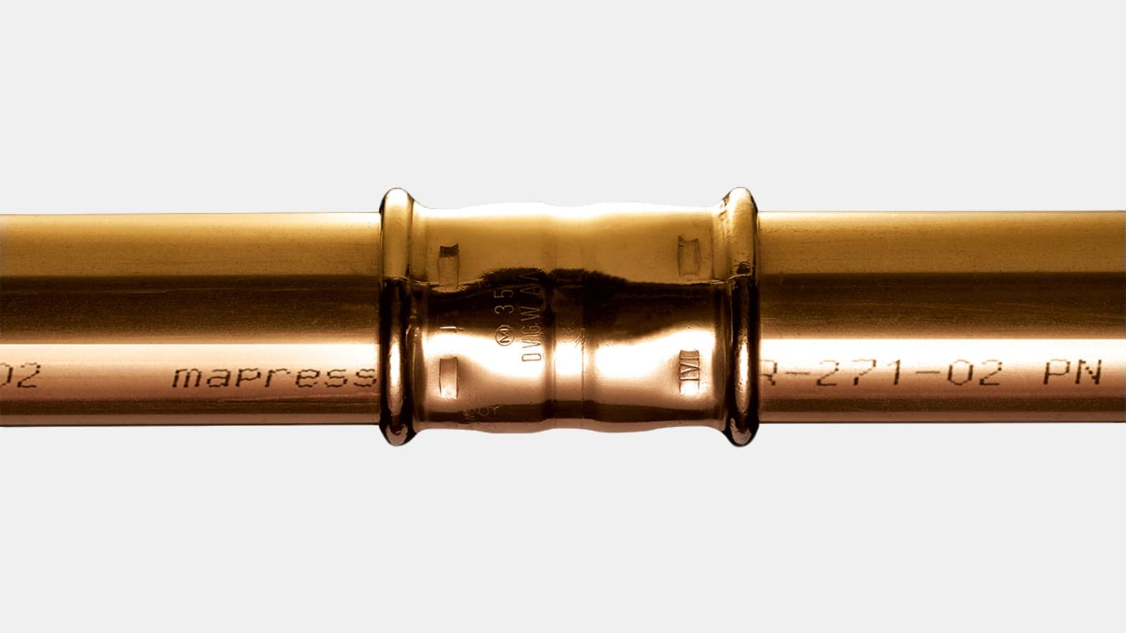 Geberit Mapress CuNiFe systeembuizen Geberit Mapress CuNiFe systeembuizen