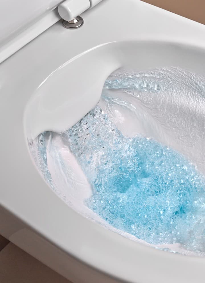 Wc zonder spoelrand Wc zonder spoelrand